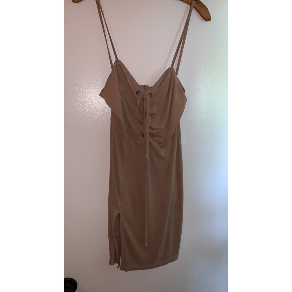 Tan dress